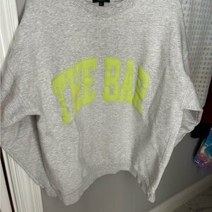 The Bar Gray Crewneck Sweatshirt